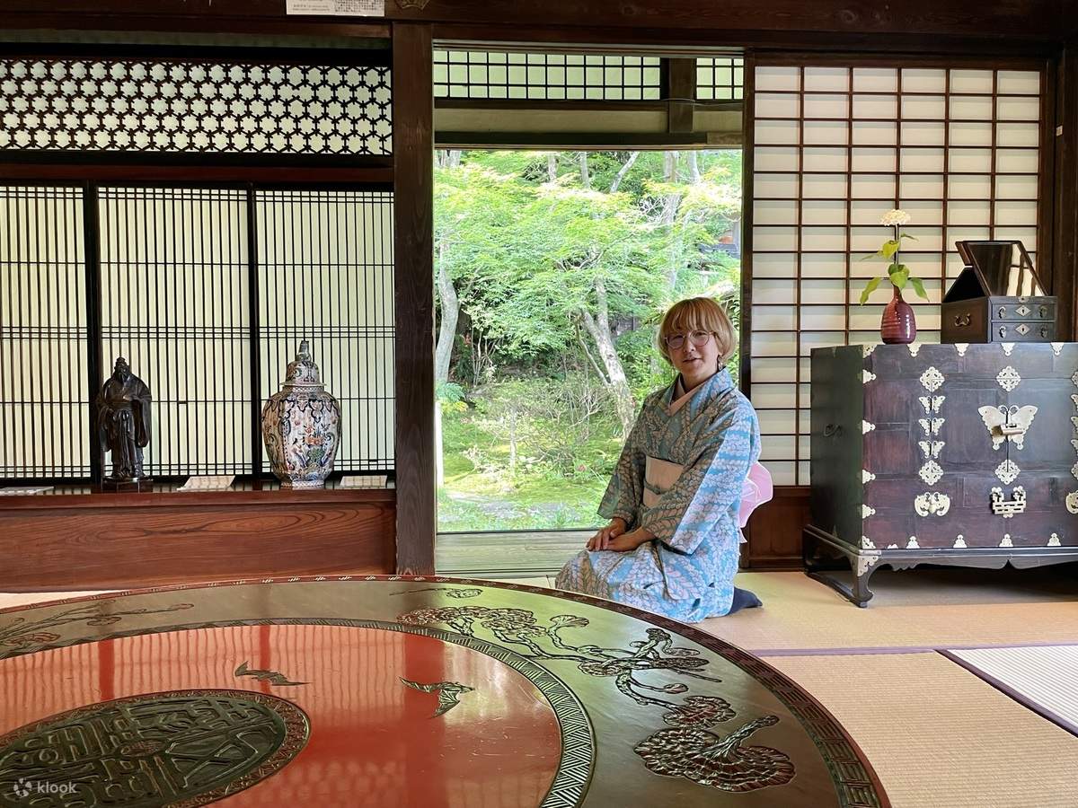 Kimono Experience in a Japanese-Style House